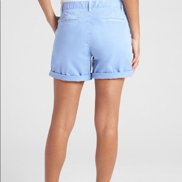 NWT GAP Gray 5”Chino Shorts Cotton - Picture 4 of 7